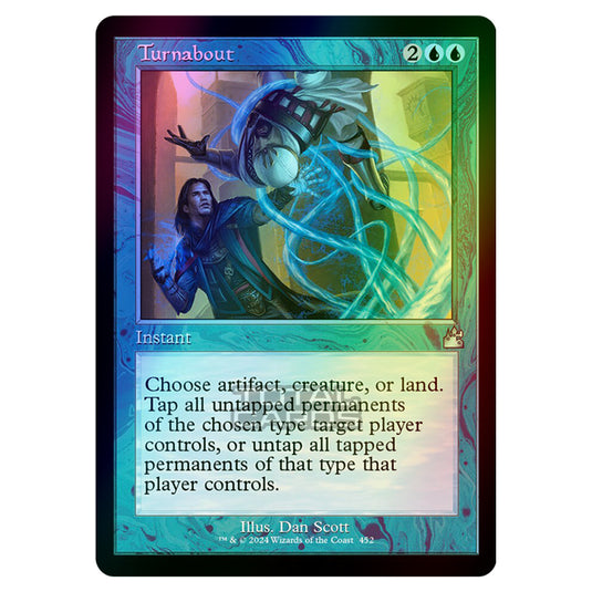 Magic The Gathering - Ravnica Remastered - Turnabout - 0452 (Foil)