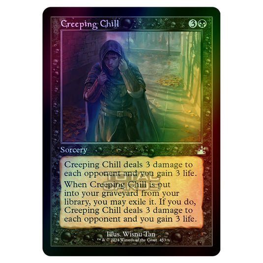 Magic The Gathering - Ravnica Remastered - Creeping Chill - 0453 (Foil)