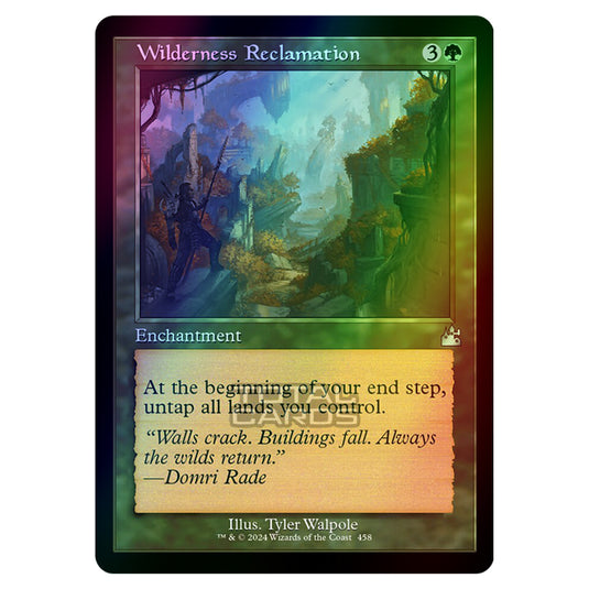 Magic The Gathering - Ravnica Remastered - Wilderness Reclamation - 0458 (Foil)