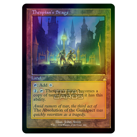 Magic The Gathering - Ravnica Remastered - Thespian's Stage - 0466 (Foil)