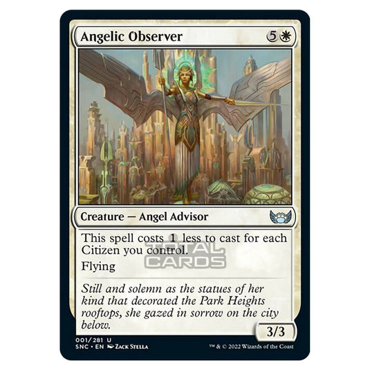 Magic The Gathering - Streets of New Capenna - Angelic Observer - 1/281