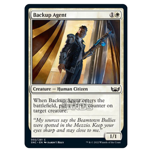 Magic The Gathering - Streets of New Capenna - Backup Agent - 2/281