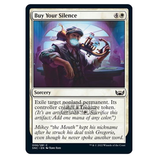 Magic The Gathering - Streets of New Capenna - Buy Your Silence - 6/281