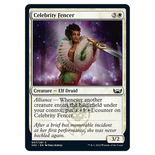 Magic The Gathering - Streets of New Capenna - Celebrity Fencer - 7/281