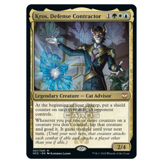 Magic The Gathering - Streets of New Capenna - Kros, Defense Contractor - 7/93