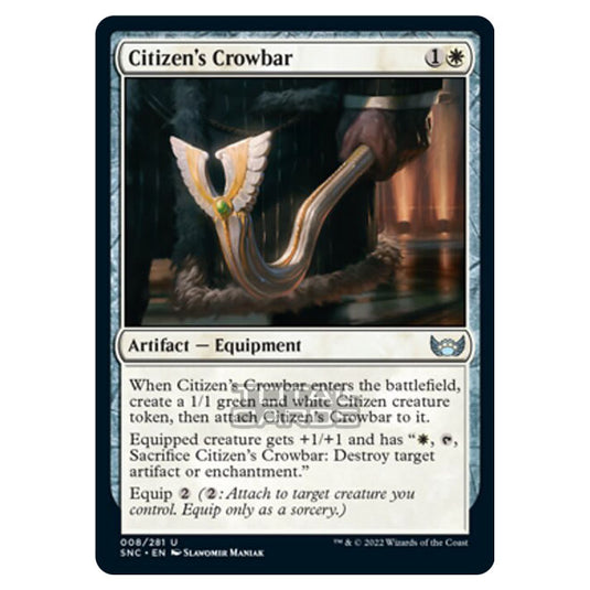 Magic The Gathering - Streets of New Capenna - Citizen's Crowbar - 8/281