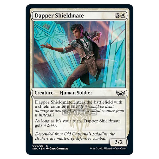 Magic The Gathering - Streets of New Capenna - Dapper Shieldmate - 9/281