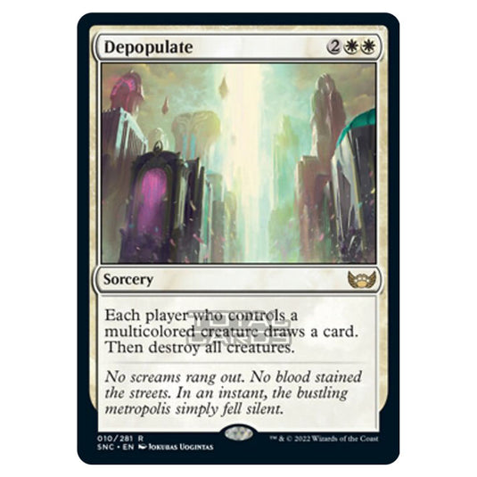 Magic The Gathering - Streets of New Capenna - Depopulate - 10/281