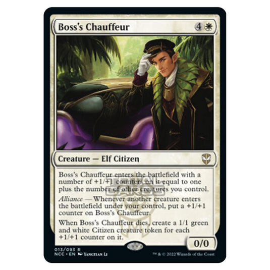 Magic The Gathering - Streets of New Capenna - Boss's Chauffeur - 13/93