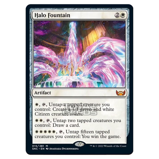 Magic The Gathering - Streets of New Capenna - Halo Fountain - 15/281