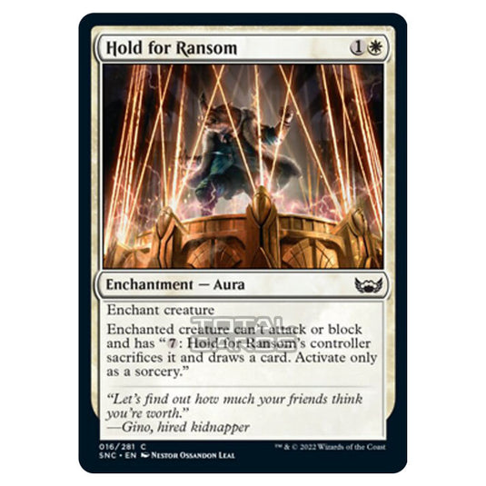 Magic The Gathering - Streets of New Capenna - Hold for Ransom - 16/281