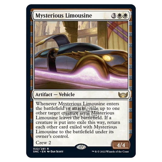 Magic The Gathering - Streets of New Capenna - Mysterious Limousine - 22/281
