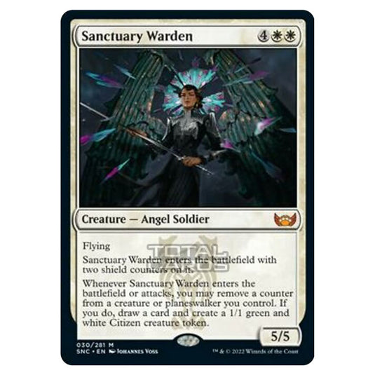 Magic The Gathering - Streets of New Capenna - Sanctuary Warden - 30/281