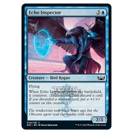 Magic The Gathering - Streets of New Capenna - Echo Inspector - 40/281