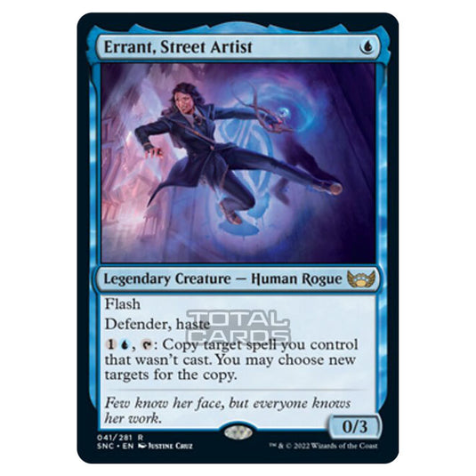 Magic The Gathering - Streets of New Capenna - Errant, Street Artist - 41/281