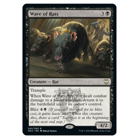 Magic The Gathering - Streets of New Capenna - Wave of Rats - 41/93