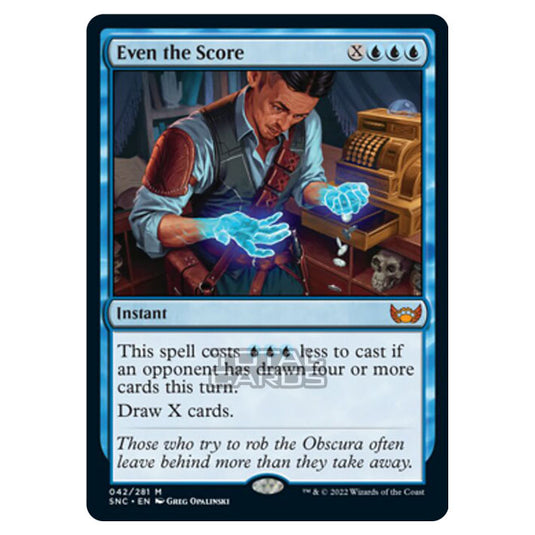 Magic The Gathering - Streets of New Capenna - Even the Score - 42/281