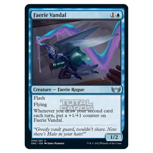 Magic The Gathering - Streets of New Capenna - Faerie Vandal - 44/281