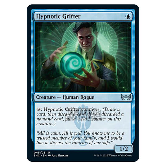 Magic The Gathering - Streets of New Capenna - Hypnotic Grifter - 45/281