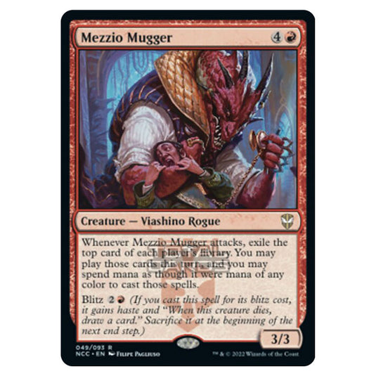 Magic The Gathering - Streets of New Capenna - Mezzio Mugger - 49/93