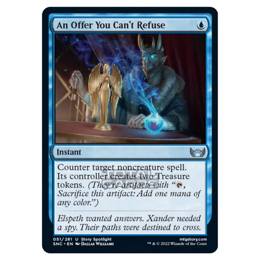Magic The Gathering - Streets of New Capenna - An Offer You Can't Refuse - 51/281