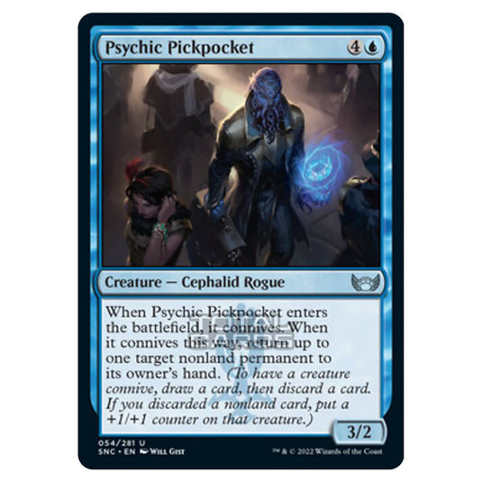 Magic The Gathering - Streets of New Capenna - Psychic Pickpocket - 54/281