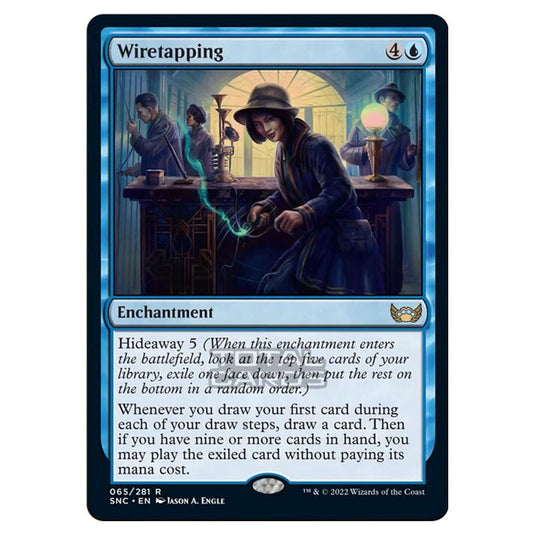 Magic The Gathering - Streets of New Capenna - Wiretapping - 65/281