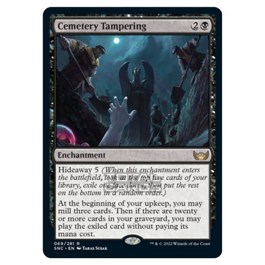 Magic The Gathering - Streets of New Capenna - Cemetery Tampering - 69/281