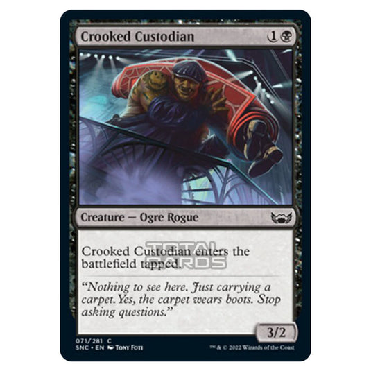 Magic The Gathering - Streets of New Capenna - Crooked Custodian - 71/281