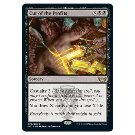 Magic The Gathering - Streets of New Capenna - Cut of the Profits - 72/281