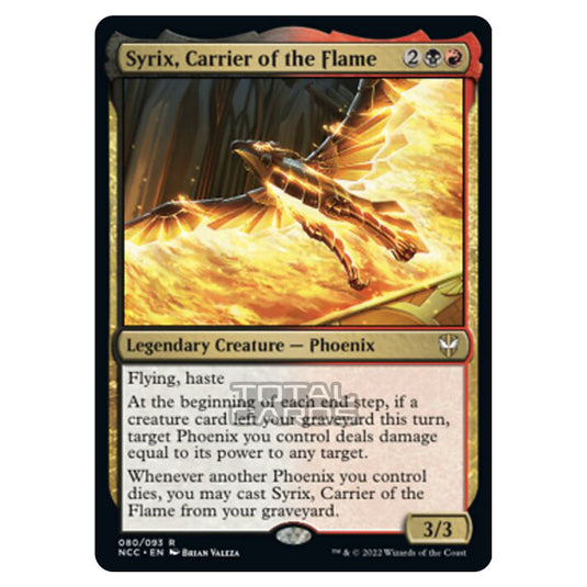 Magic The Gathering - Streets of New Capenna - Syrix, Carrier of the Flame - 80/93