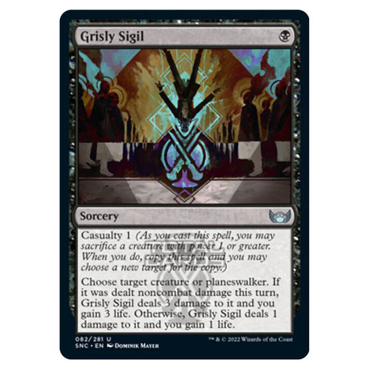 Magic The Gathering - Streets of New Capenna - Grisly Sigil - 82/281