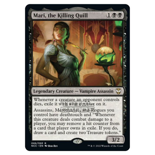 Magic The Gathering - Streets of New Capenna - Mari, the Killing Quill - 89/93