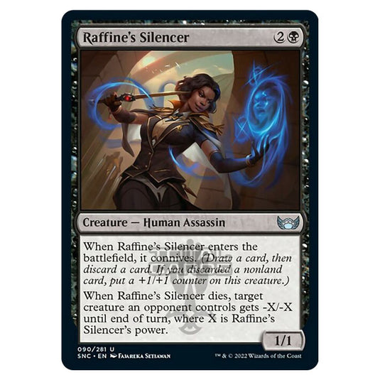 Magic The Gathering - Streets of New Capenna - Raffine's Silencer - 90/281