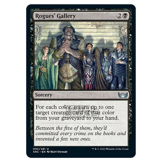 Magic The Gathering - Streets of New Capenna - Rogues' Gallery - 92/281