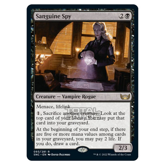 Magic The Gathering - Streets of New Capenna - Sanguine Spy - 93/281