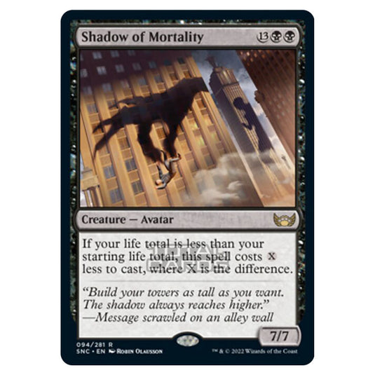 Magic The Gathering - Streets of New Capenna - Shadow of Mortality - 94/281