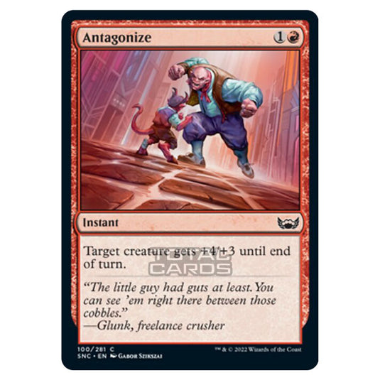 Magic The Gathering - Streets of New Capenna - Antagonize - 100/281