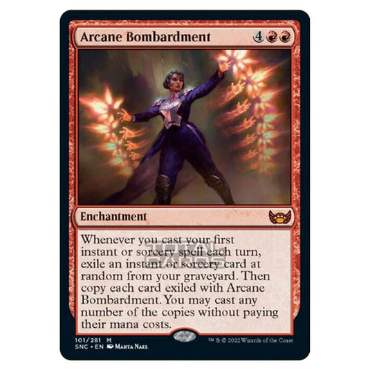 Magic The Gathering - Streets of New Capenna - Arcane Bombardment - 101/281