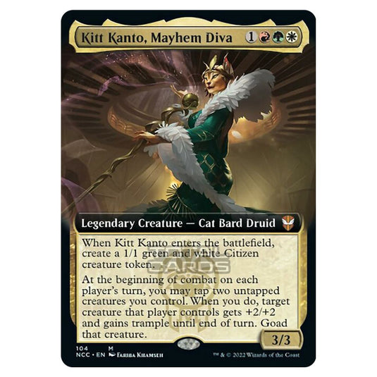 Magic The Gathering - Streets of New Capenna - Kitt Kanto, Mayhem Diva - 104/93