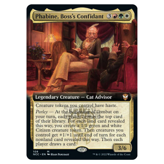 Magic The Gathering - Streets of New Capenna - Phabine, Boss's Confidant - 108/93