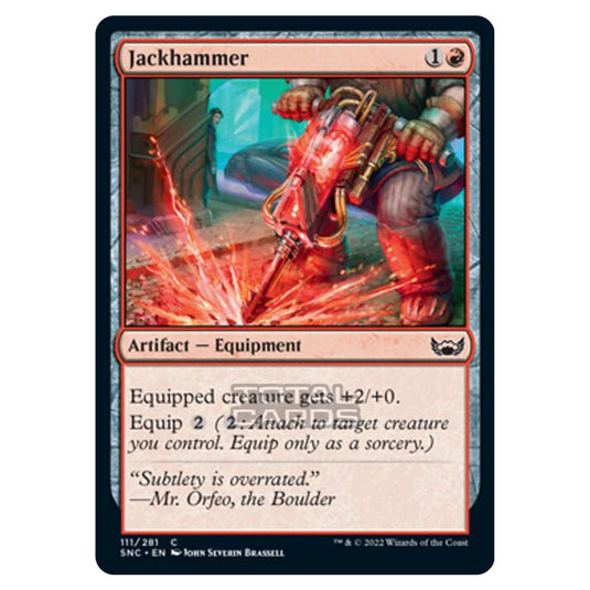 Magic The Gathering - Streets of New Capenna - Jackhammer - 111/281