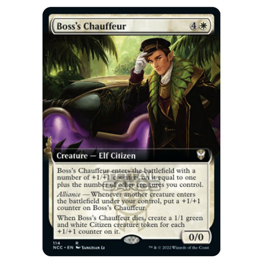 Magic The Gathering - Streets of New Capenna - Boss's Chauffeur - 114/93