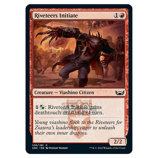 Magic The Gathering - Streets of New Capenna - Riveteers Initiate - 120/281