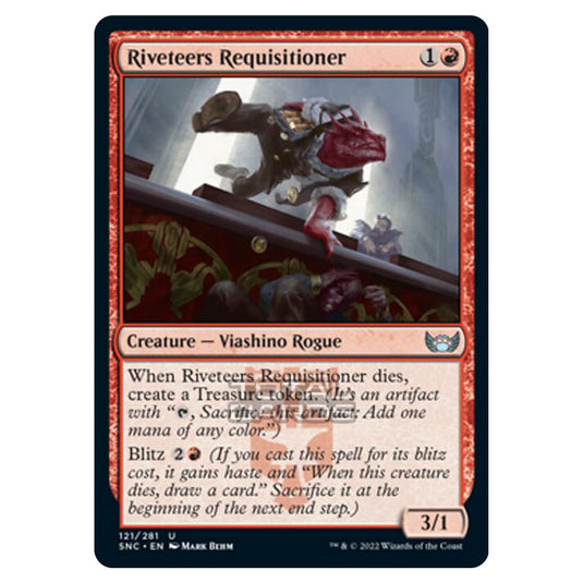 Magic The Gathering - Streets of New Capenna - Riveteers Requisitioner - 121/281