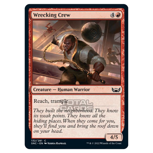 Magic The Gathering - Streets of New Capenna - Wrecking Crew - 132/281