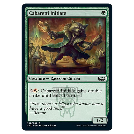 Magic The Gathering - Streets of New Capenna - Cabaretti Initiate - 137/281