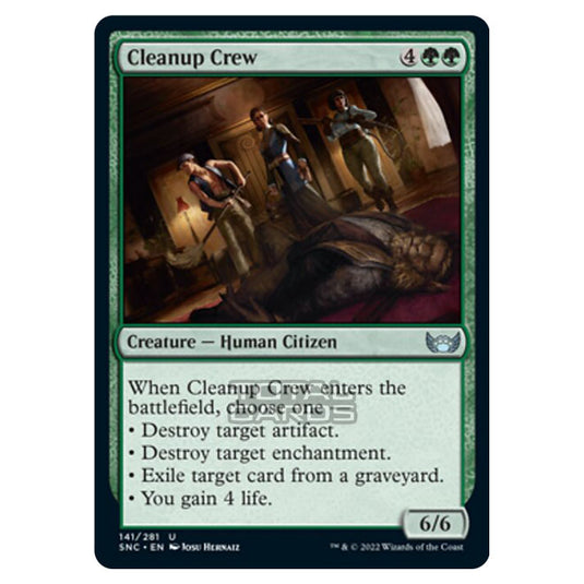 Magic The Gathering - Streets of New Capenna - Cleanup Crew - 141/281