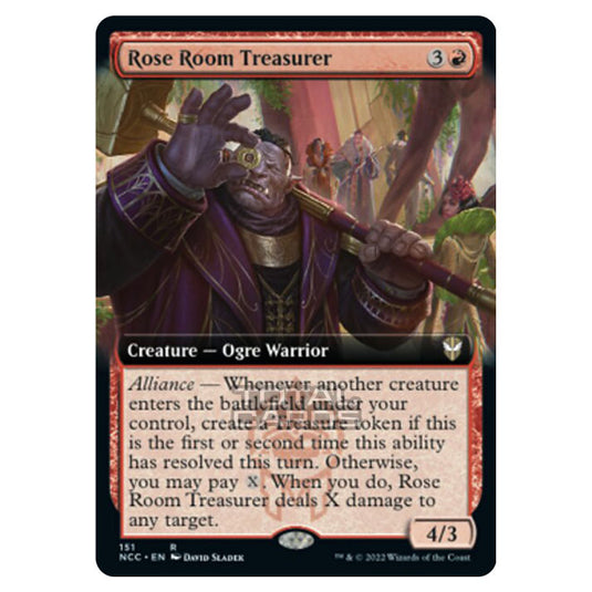 Magic The Gathering - Streets of New Capenna - Rose Room Treasurer - 151/93