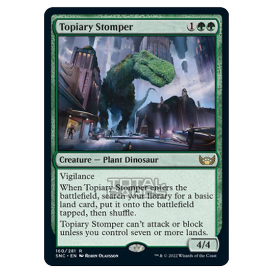 Magic The Gathering - Streets of New Capenna - Topiary Stomper - 160/281